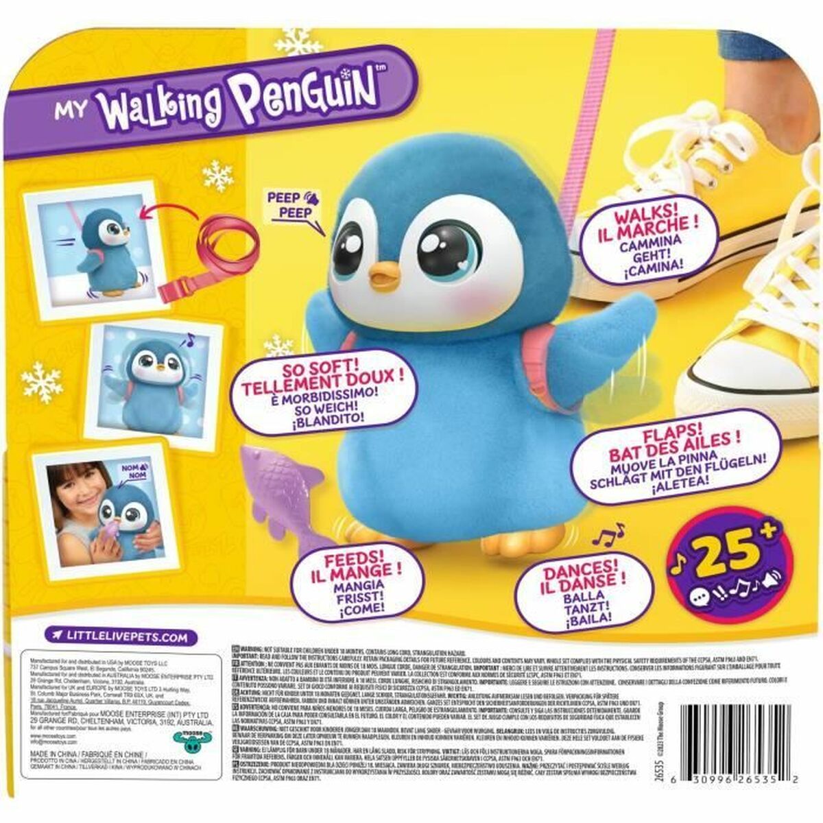 Boneco Bebé Moose Toys My Little Penguin